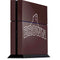 Brown University Outlined PS4 Console Skin