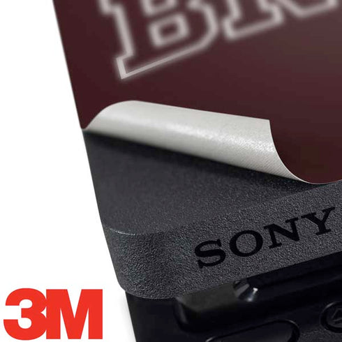 Brown University Outlined PS4 Slim Skin