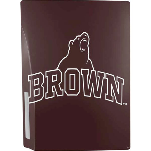 Brown University Outlined PS5 Console Skin