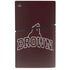 Brown University Outlined PS5 Slim Disk Console Skin