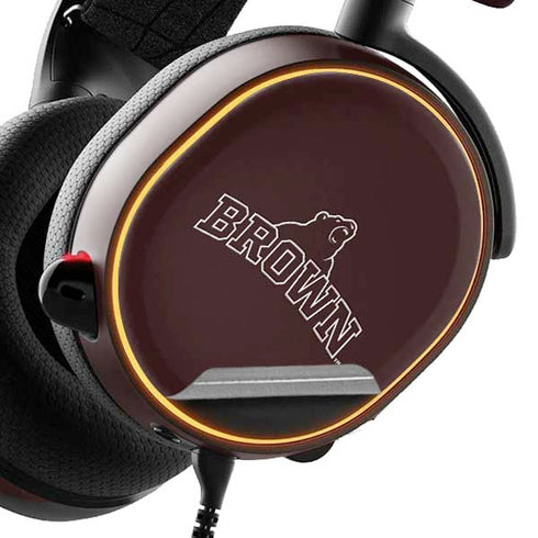 Brown University Outlined SteelSeries Arctis 3 Skin