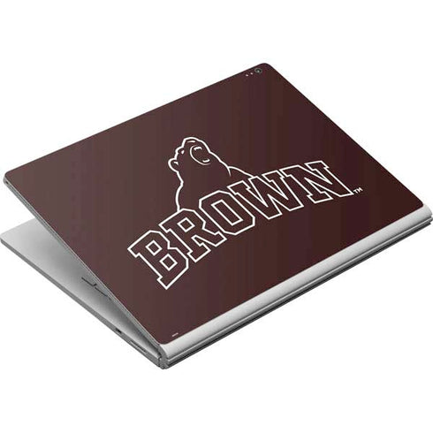 Brown University Outlined Surface Book Skin