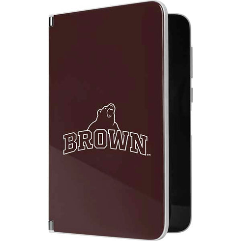 Brown University Outlined Surface Duo Skin