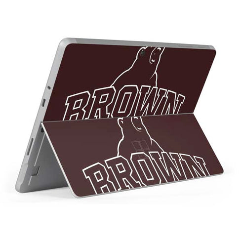 Brown University Outlined Surface Go Skin
