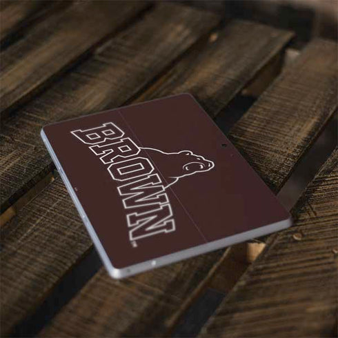 Brown University Outlined Surface Go Skin