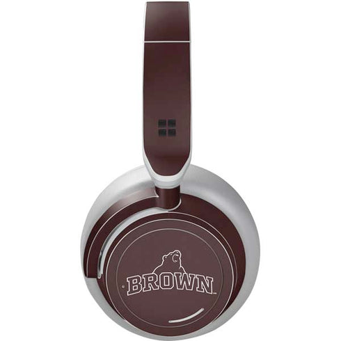 Brown University Outlined Surface Headphones Skin