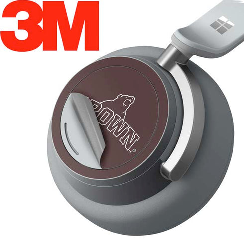 Brown University Outlined Surface Headphones Skin
