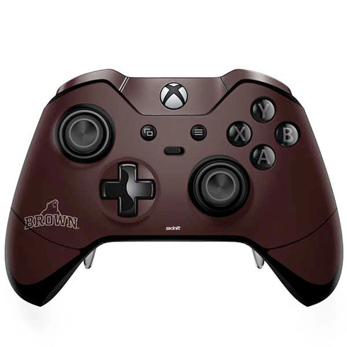 Brown University Outlined Xbox One Elite Controller Skin