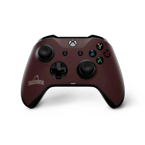 Brown University Outlined Xbox One X Controller Skin