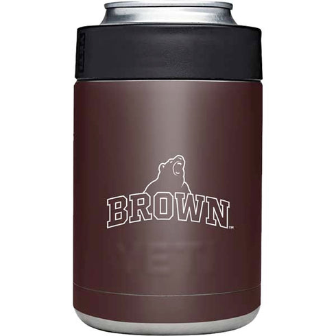 Brown University Outlined Yeti Colster Can Insulator Skin