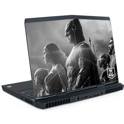 The Justice League (2017) Profile Characters Poster Dell Alienware Skin