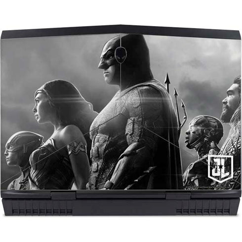 The Justice League (2017) Profile Characters Poster Dell Alienware Skin