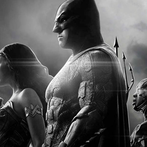 The Justice League (2017) Profile Characters Poster Dell Alienware Skin