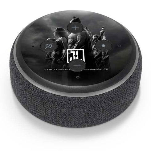 The Justice League (2017) Profile Characters Poster Amazon Echo Dot Skin
