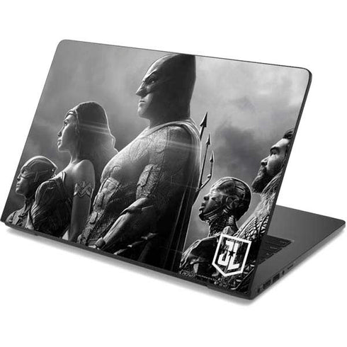 The Justice League (2017) Profile Characters Poster Dell Chromebook Skin