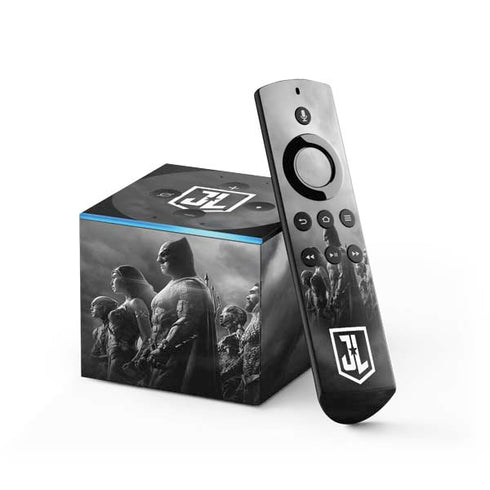 The Justice League (2017) Profile Characters Poster Fire TV Cube Skin