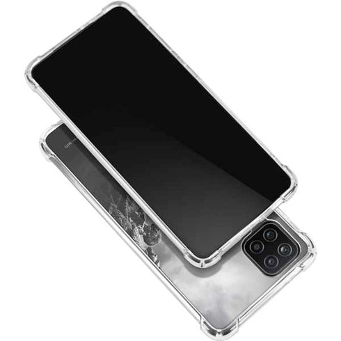 The Justice League (2017) Profile Characters Poster Galaxy A12 Clear Case