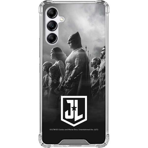 The Justice League (2017) Profile Characters Poster Galaxy A15 5G Clear Case
