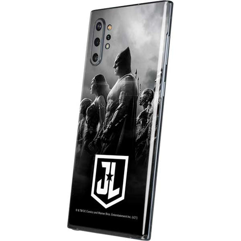 The Justice League (2017) Profile Characters Poster Galaxy Note 10 Plus Skin