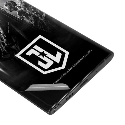 The Justice League (2017) Profile Characters Poster Galaxy Note 10 Plus Skin
