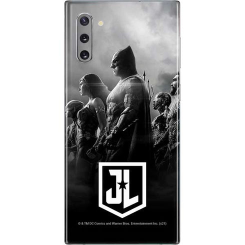 The Justice League (2017) Profile Characters Poster Galaxy Note 10 Skin