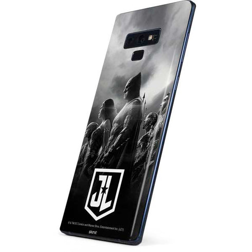 The Justice League (2017) Profile Characters Poster Galaxy Note 9 Skin