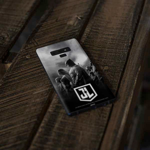 The Justice League (2017) Profile Characters Poster Galaxy Note 9 Skin
