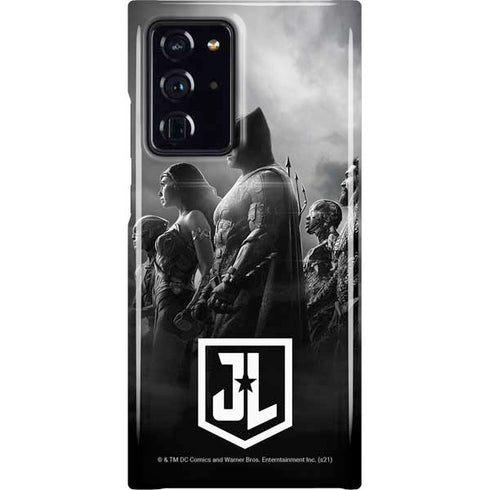 The Justice League (2017) Profile Characters Poster Galaxy Note20 Ultra 5G Lite Case