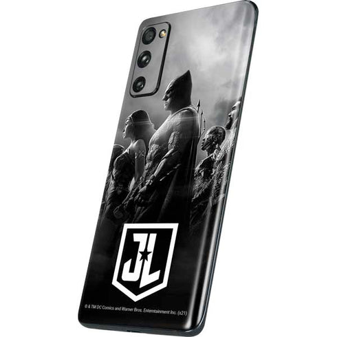 The Justice League (2017) Profile Characters Poster Galaxy S20 Fan Edition Skin
