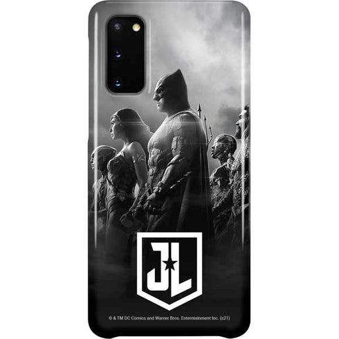 The Justice League (2017) Profile Characters Poster Galaxy S20 Lite Case