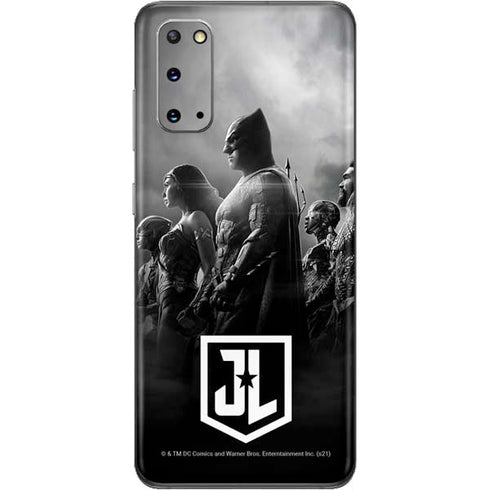 The Justice League (2017) Profile Characters Poster Galaxy S20 Skin