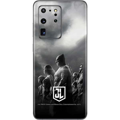 The Justice League (2017) Profile Characters Poster Galaxy S20 Ultra 5G Skin