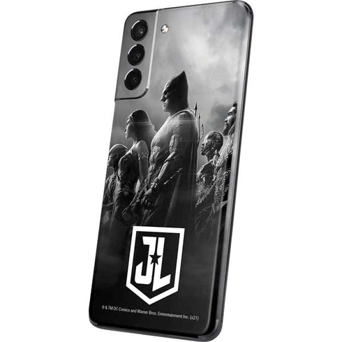 The Justice League (2017) Profile Characters Poster Galaxy S21 5G Skin