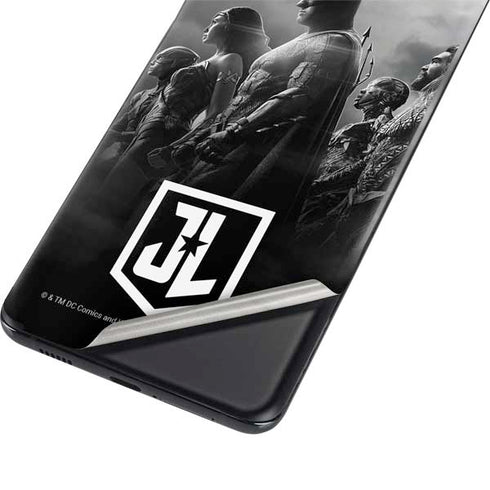 The Justice League (2017) Profile Characters Poster Galaxy S21 Ultra 5G Skin