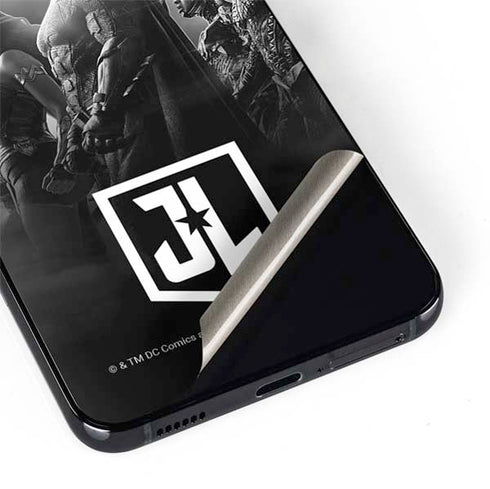 The Justice League (2017) Profile Characters Poster Galaxy S22 Plus Skin
