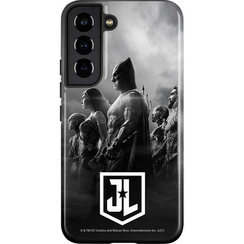 The Justice League (2017) Profile Characters Poster Galaxy S22 Pro Case