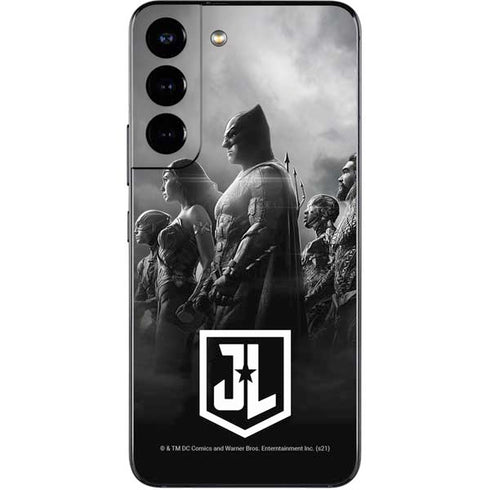 The Justice League (2017) Profile Characters Poster Galaxy S22 Skin