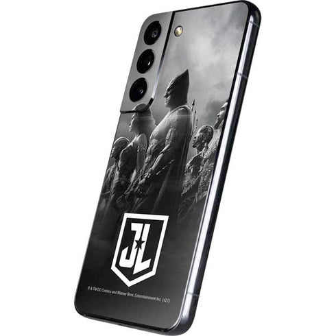 The Justice League (2017) Profile Characters Poster Galaxy S22 Skin