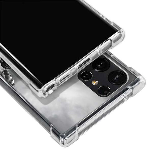 The Justice League (2017) Profile Characters Poster Galaxy S22 Ultra Clear Case