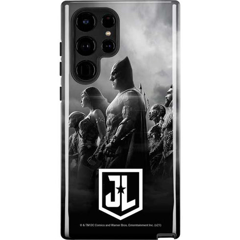 The Justice League (2017) Profile Characters Poster Galaxy S22 Ultra Pro Case