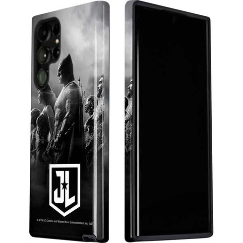 The Justice League (2017) Profile Characters Poster Galaxy S22 Ultra Pro Case