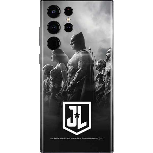 The Justice League (2017) Profile Characters Poster Galaxy S22 Ultra Skin