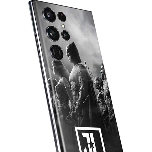 The Justice League (2017) Profile Characters Poster Galaxy S22 Ultra Skin