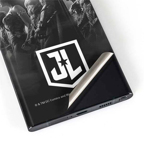 The Justice League (2017) Profile Characters Poster Galaxy S22 Ultra Skin