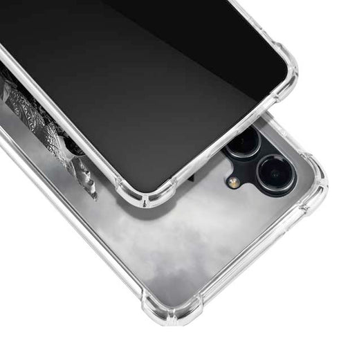 The Justice League (2017) Profile Characters Poster Galaxy S23 FE Clear Case