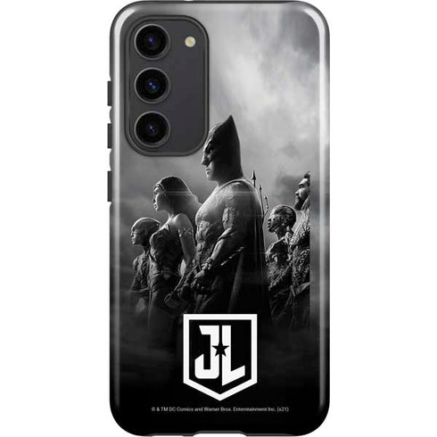 The Justice League (2017) Profile Characters Poster Galaxy S23 Plus Pro Case
