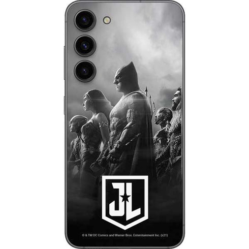 The Justice League (2017) Profile Characters Poster Galaxy S23 Plus Skin