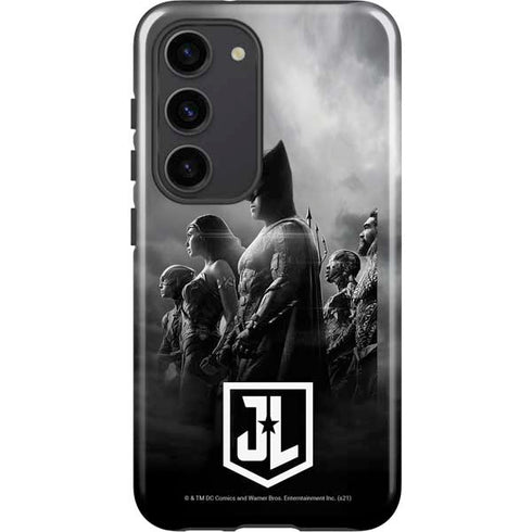The Justice League (2017) Profile Characters Poster Galaxy S23 Pro Case