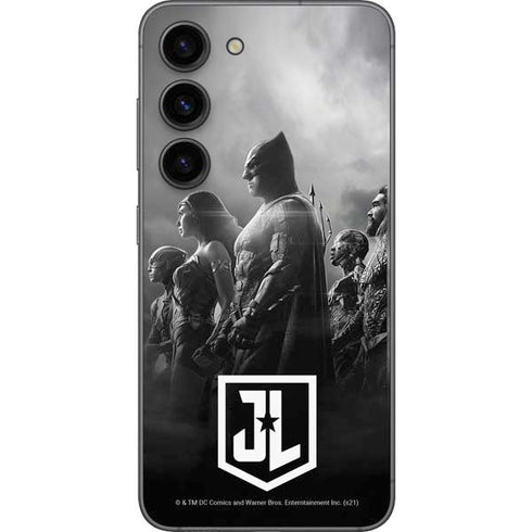 The Justice League (2017) Profile Characters Poster Galaxy S23 Skin