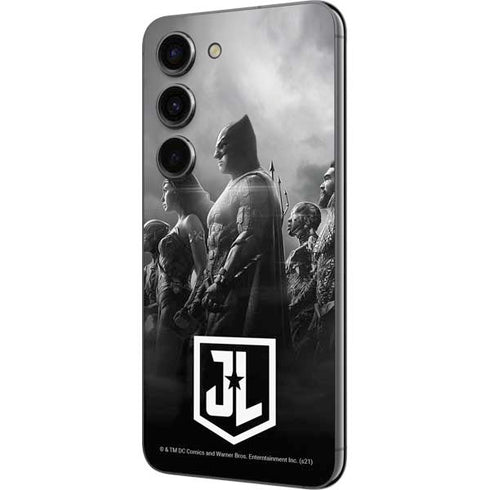 The Justice League (2017) Profile Characters Poster Galaxy S23 Skin